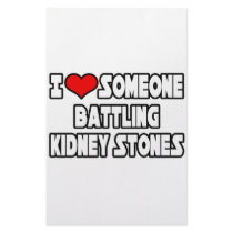 I Love Someone Battling Kidney Stones Customized Stationery