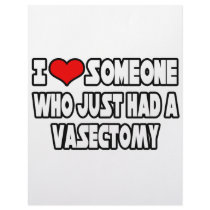 I Love Someone Who Just Had a Vasectomy Custom Letterhead
