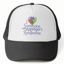 I Love Someone With Asperger's Mesh Hats