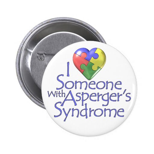 I Love Someone With Asperger's Pins