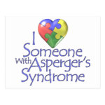 I Love Someone With Asperger's Post Cards I Love Someone With Asperger's Post Cards