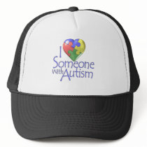 I Love Someone With Autism hats by wolfmama I Love Someone With Autism hats