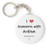I Love Someone with Autism Key Chain keychains