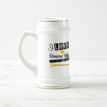 I Love Someone With Childhood Cancer mugs