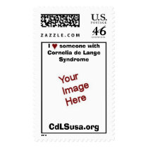 I Love Someone With Cornelia de Lange Syndrome postage