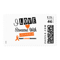 I Love Someone With Leukemia Stamps
