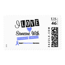 I Love Someone With Stomach Cancer postage by giftsforawareness I Love Someone With Stomach Cancer postage