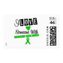 I Love Someone With Traumatic Brain Injury Stamps