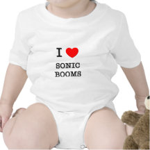 I Love Sonic Booms Romper