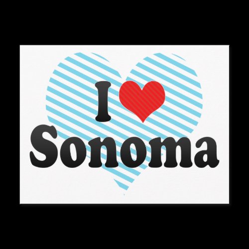 I Love Sonoma Postcards