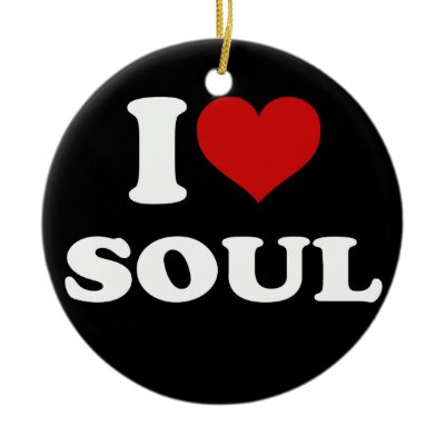 I Love Soul ornaments