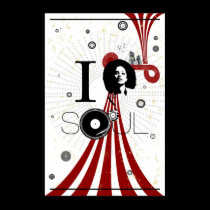 I Love Soul Poster posters