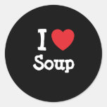 I love Soup heart T-Shirt Sticker