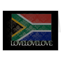 I love South Africa Cool Greeting Card