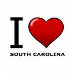 i love south carolina, i heart south carolina, i