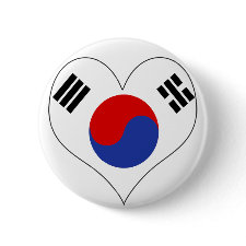 Korea Buttons 