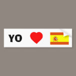 I love Spain bumper stickers