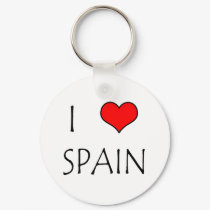 I Love Spain keychains by fullofNuts I Love Spain keychains
