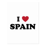 I Love Spain Post Card