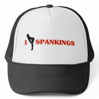 I Love Spankings hat