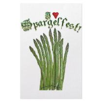 I Love Spargelfest! Stationery