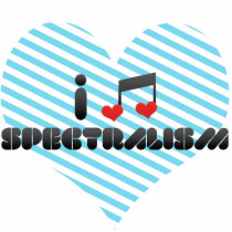 I Love Spectralism Photo Sculpture