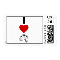 I Love Speed (Vertical) Postage Stamps