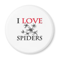 I Love Spiders Magnets