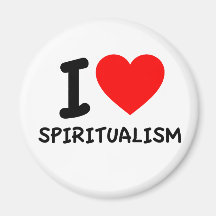 I Love Spiritualism Refrigerator Magnets