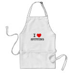 I Love Spitting Aprons