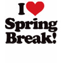 I Love Spring Break! t-shirts
