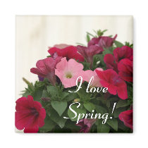 I love Spring! magnets