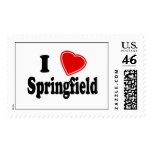 I Love Springfield Postage Stamps