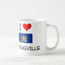 I Love Springville New York Coffee Mug