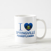 I Love Springville, PA Mug