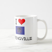 I Love Springville Utah Mug