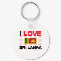 I Love Sri Lanka keychains by tshirtshirts I Love Sri Lanka keychains