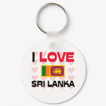 I Love Sri Lanka keychains by tshirtshirts I Love Sri Lanka keychains