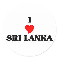 I Love Sri Lanka stickers by repofcountries I Love Sri Lanka stickers