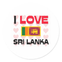 I Love Sri Lanka stickers by tshirtshirts I Love Sri Lanka stickers