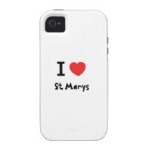 I love St Marys, Isles of Scilly iPhone 4 Cover