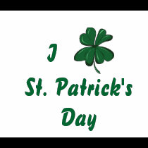 I Love St. Patricks T-shirt