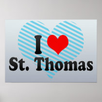 I Love St. Thomas, Canada posters