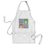 I Love Staffordshire Terriers Aprons