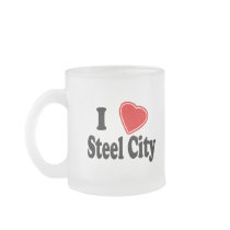 I Love Steel City Mugs