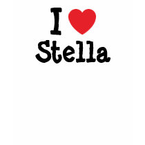 I love Stella heart T-Shirt by funnycustomtshirts I love Stella heart T-Shirt