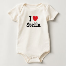 I love Stella heart T-Shirt by funnycustomtshirts I love Stella heart T-Shirt