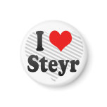 I Love Steyr, Austria. Ich Liebe Steyr, Austria Fridge Magnet