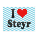 I Love Steyr, Austria. Ich Liebe Steyr, Austria Postcards