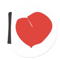 I Love Sticker